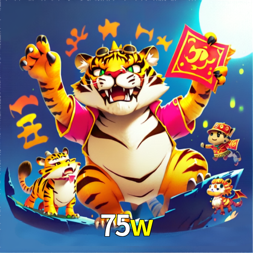 Imagem promocional da 75w mostrando a plataforma e suas vantagens